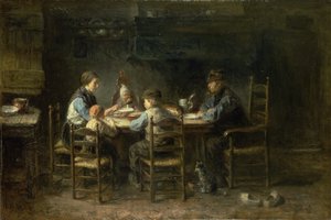 عائلة فلاحية على الطاولة
